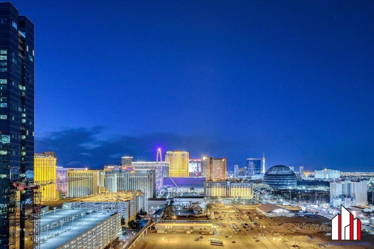 Mgm Signature-25-805 Balcony Strip Sphere F1 Views Las Vegas Bagian luar foto