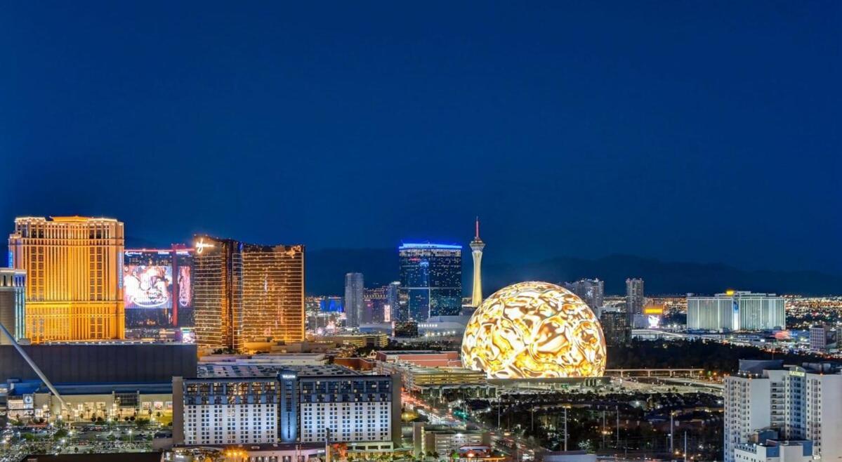 Mgm Signature-25-805 Balcony Strip Sphere F1 Views Las Vegas Bagian luar foto